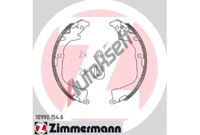 ZIMMERMANN Sada brzdovch elist ZIM 10990.154.6, 10990.154.6