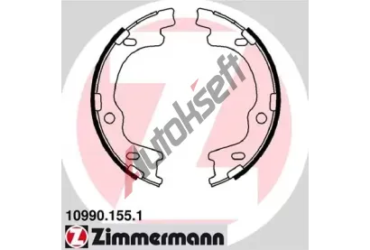 ZIMMERMANN Sada brzdovch elist parkovac brzdy ZIM 10990.155.1, 10990.155.1