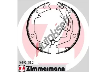 ZIMMERMANN Sada brzdovch elist parkovac brzdy ZIM 10990.155.2, 10990.155.2