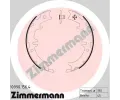 Sada brzdovch elist parkovac brzdy ZIMMERMANN ‐ ZIM 10990.156.4