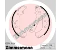 Sada brzdovch elist ZIMMERMANN ‐ ZIM 10990.156.6