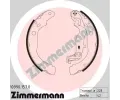 ZIMMERMANN Sada brzdovch elist ‐ ZIM 10990.157.0
