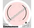 ZIMMERMANN Sada brzdovch elist parkovac brzdy ‐ ZIM 10990.158.7