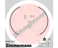 ZIMMERMANN Sada brzdovch elist parkovac brzdy ‐ ZIM 10990.159.0