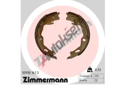 ZIMMERMANN Sada brzdovch elist ZIM 10990.161.3, 10990.161.3