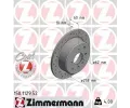 ZIMMERMANN Brzdov kotou drkovan SPORT COAT Z - 258 mm ‐ ZIM 150.1129.52