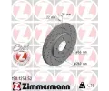 ZIMMERMANN Brzdov kotou drkovan SPORT COAT Z - 260 mm ‐ ZIM 150.1258.52