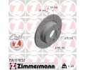 ZIMMERMANN Brzdov kotou drkovan SPORT COAT Z - 280 mm ‐ ZIM 150.1270.52