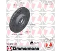 ZIMMERMANN Brzdov kotou BLACK Z 340 mm ‐ ZIM 150.2903.55