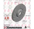 ZIMMERMANN Brzdov kotou COAT Z - 395 mm ‐ ZIM 150.2957.20