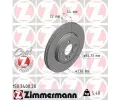 ZIMMERMANN Brzdov kotou COAT Z - 276 mm ‐ ZIM 150.3400.20