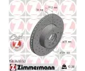 ZIMMERMANN Brzdov kotou drkovan SPORT COAT Z - 324 mm ‐ ZIM 150.3403.52