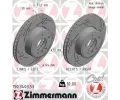 ZIMMERMANN Brzdov kotou BLACK Z - 324 mm ‐ ZIM 150.3403.53