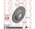 ZIMMERMANN Brzdov kotou drkovan SPORT COAT Z - 320 mm ‐ ZIM 150.3405.52