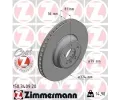 ZIMMERMANN Brzdov kotou COAT Z - 374 mm ‐ ZIM 150.3409.20