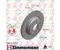 ZIMMERMANN Brzdov kotou drkovan SPORT COAT Z - 324 mm ‐ ZIM 150.3410.52