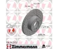 ZIMMERMANN Brzdov kotou drkovan SPORT COAT Z - 300 mm ‐ ZIM 150.3427.52