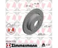 ZIMMERMANN Brzdov kotou drkovan SPORT COAT Z - 300 mm ‐ ZIM 150.3437.52