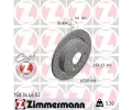 Brzdov kotou ZIMMERMANN ‐ ZIM 150.3446.52