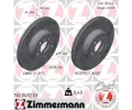 ZIMMERMANN Brzdov kotou BLACK Z - 330 mm ‐ ZIM 150.3482.53