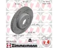 ZIMMERMANN Brzdov kotou BLACK Z - 348 mm ‐ ZIM 150.3483.54