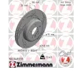 ZIMMERMANN Brzdov kotou BLACK Z - 348 mm ‐ ZIM 150.3483.55