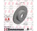 ZIMMERMANN Brzdov kotou drkovan SPORT COAT Z - 330 mm ‐ ZIM 150.3484.52
