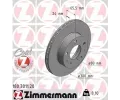 ZIMMERMANN Brzdov kotou COAT Z - 300 mm ‐ ZIM 180.3011.20