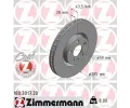 ZIMMERMANN Brzdov kotou COAT Z - 285 mm ‐ ZIM 180.3017.20