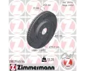 ZIMMERMANN Brzdov kotou BLACK Z 355 mm ‐ ZIM 200.2545.54