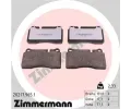 Sada brzdovch destiek ZIMMERMANN ‐ ZIM 20217.965.1