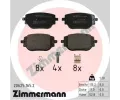 ZIMMERMANN Sada brzdovch destiek ‐ ZIM 20625.165.2
