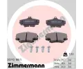 ZIMMERMANN Sada brzdovch destiek - kotouov brzda ‐ ZIM 20772.180.1