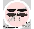 ZIMMERMANN Sada brzdovch destiek - kotouov brzda ‐ ZIM 20887.150.1