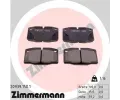 ZIMMERMANN Sada brzdovch destiek - kotouov brzda ‐ ZIM 20939.150.1