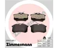 ZIMMERMANN Sada brzdovch destiek - kotouov brzda ‐ ZIM 20961.160.1