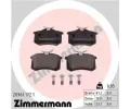 ZIMMERMANN Sada brzdovch destiek - kotouov brzda ‐ ZIM 20961.172.1