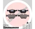 ZIMMERMANN Sada brzdovch destiek - kotouov brzda ‐ ZIM 20968.195.1