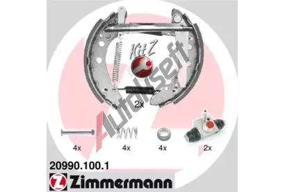 ZIMMERMANN Sada brzdovch elist KIT Z ZIM 20990.100.1, 20990.100.1