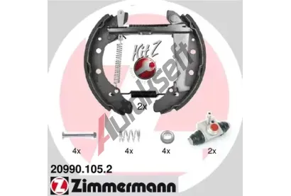 ZIMMERMANN Sada brzdovch elist KIT Z ZIM 20990.105.2, 20990.105.2