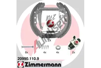 ZIMMERMANN Sada brzdovch elist KIT Z ZIM 20990.110.9, 20990.110.9
