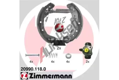 ZIMMERMANN Sada brzdovch elist KIT Z ZIM 20990.118.0, 20990.118.0