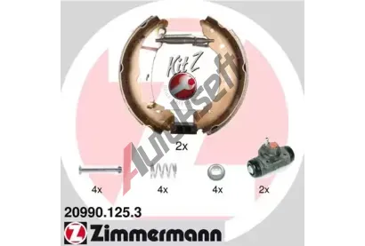 ZIMMERMANN Sada brzdovch elist KIT Z ZIM 20990.125.3, 20990.125.3