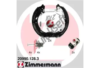 ZIMMERMANN Sada brzdovch elist KIT Z ZIM 20990.128.3, 20990.128.3