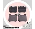 Sada brzdovch destiek ZIMMERMANN ‐ ZIM 21050.155.1