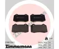 ZIMMERMANN Sada brzdovch destiek - kotouov brzda ‐ ZIM 21381.150.1