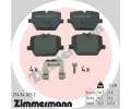 Sada brzdovch destiek ZIMMERMANN ‐ ZIM 21474.165.2