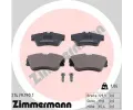 Sada brzdovch destiek ZIMMERMANN ‐ ZIM 21479.190.1