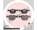 ZIMMERMANN Sada brzdovch destiek - kotouov brzda ‐ ZIM 21486.190.1