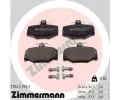 Sada brzdovch destiek ZIMMERMANN ‐ ZIM 21545.155.1
